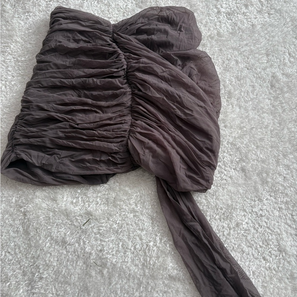 House of CB Grey Skirt